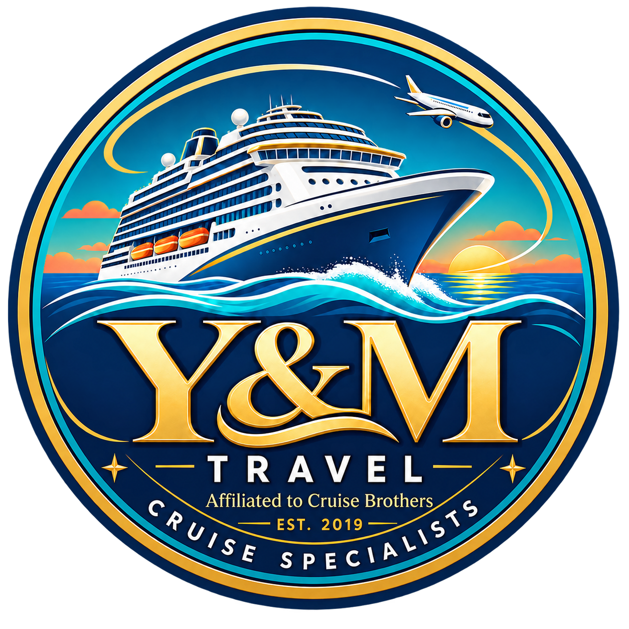 Y&M Travel logo